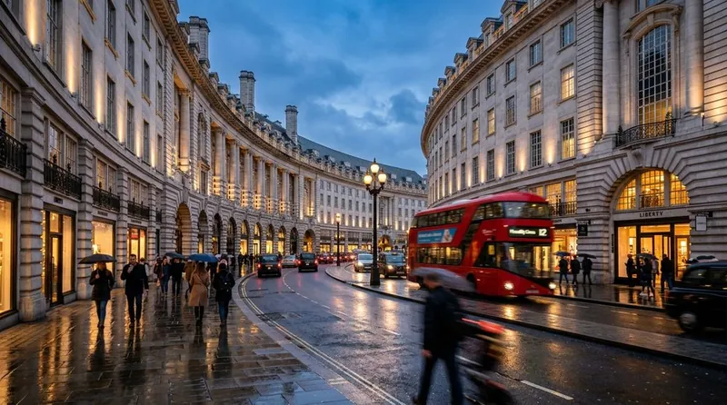 Central London near Regent Street